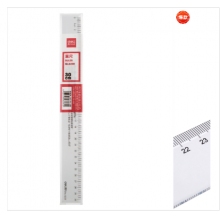得力6230直尺30cm(只)