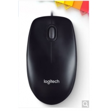 罗技（Logitech）M90 有线办公鼠标